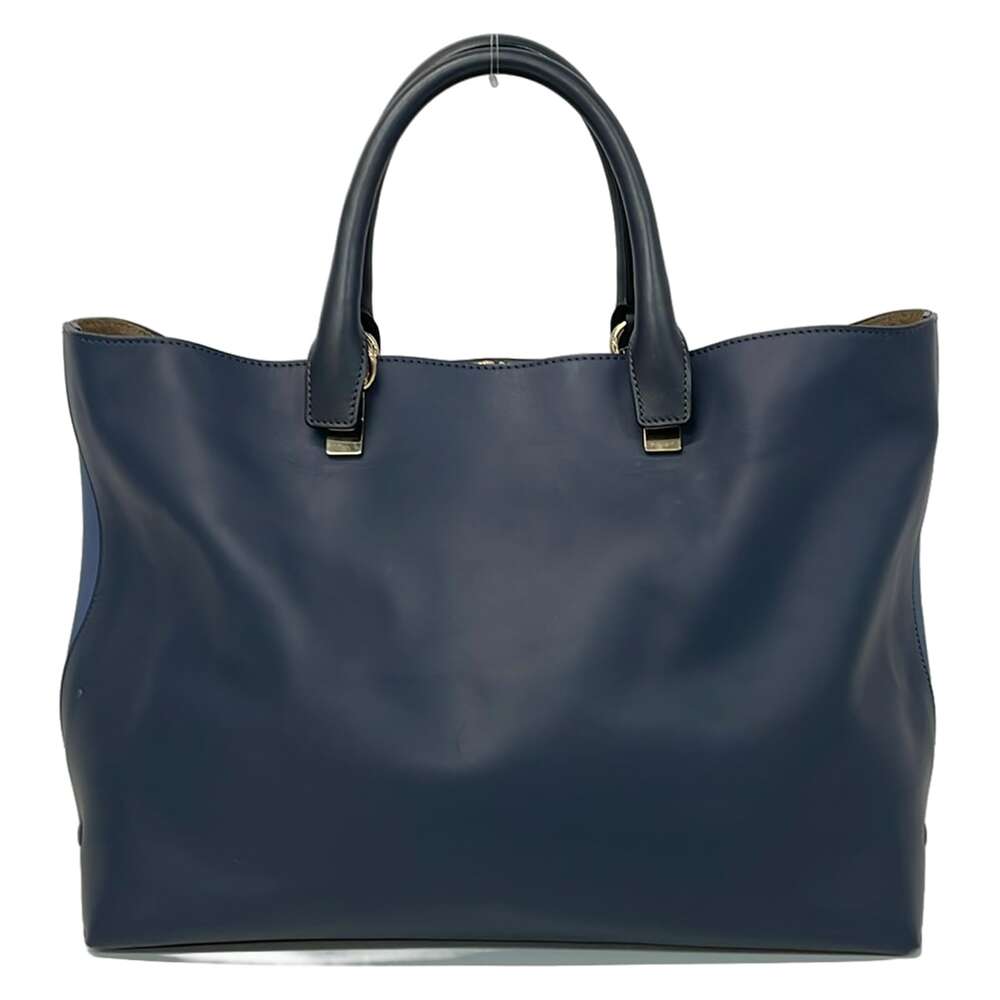 Chloé Baylee Tote Bag Dark Navy Blue Gray
